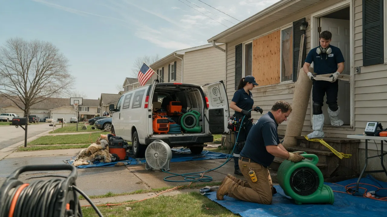 Water Damage Restoration in Stockdale, PA near me